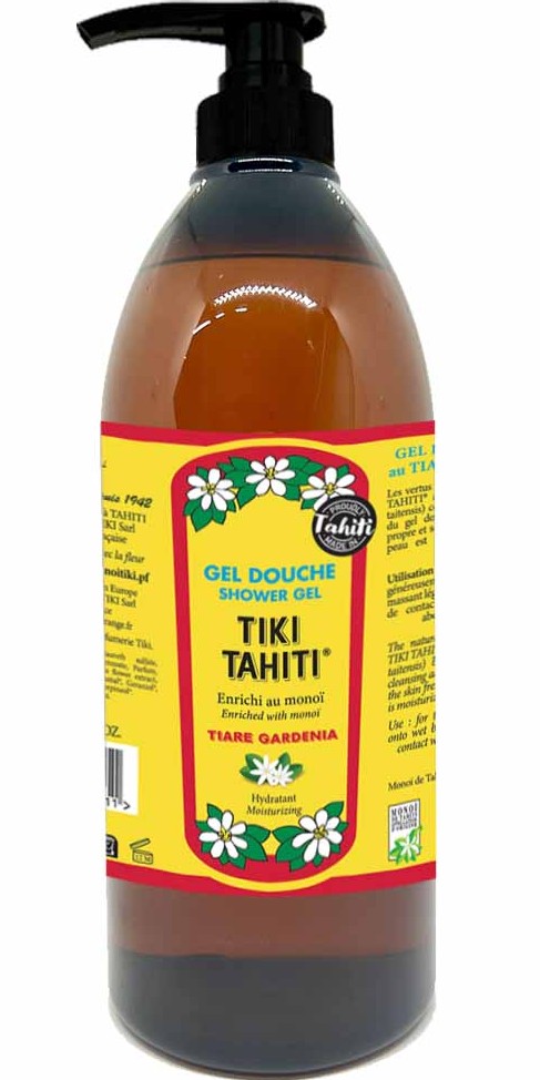 Gel douche TIKI au Monoï Tiare 1L